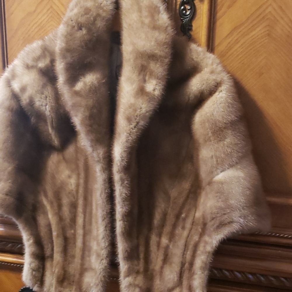 Mink wrap.